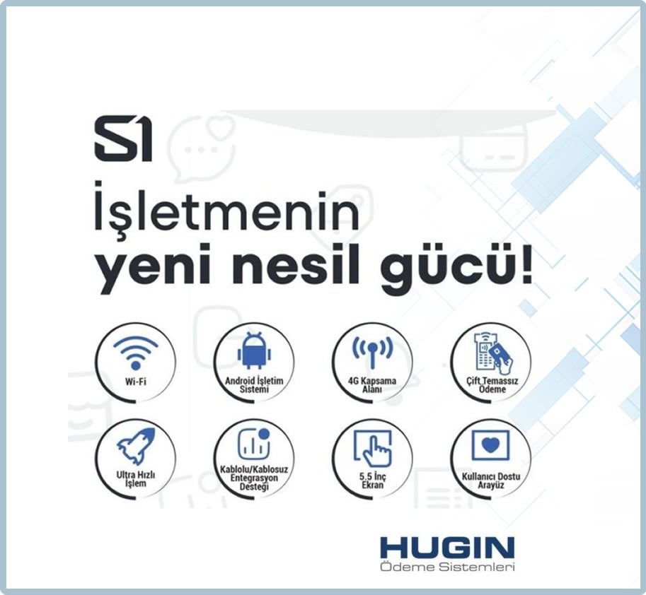Hugin S1 Android Yazarkasa Teknik Özellikleri ve Avantajları